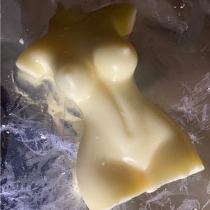 Anime Girl Lemon Love Your Body Candle